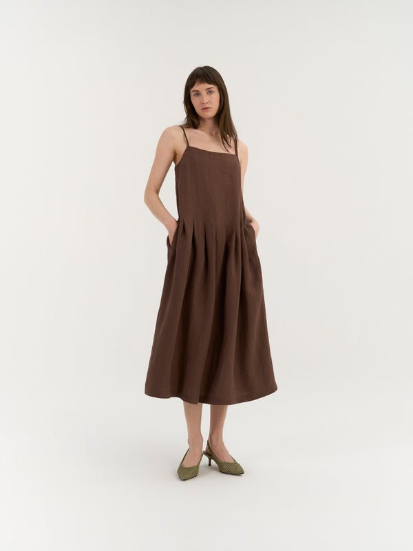 Sarah Pleated Dress