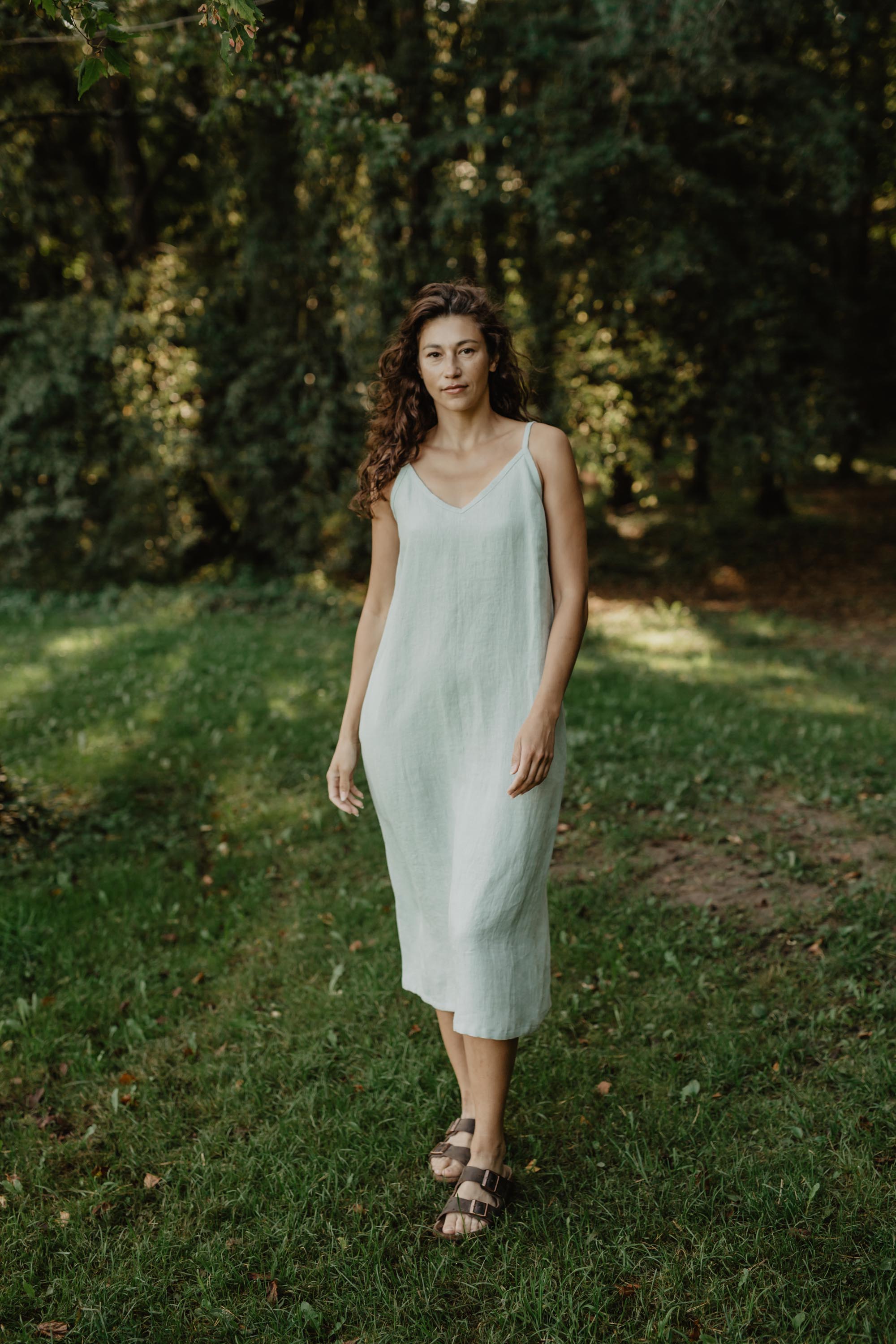 AmourLinen Linen dress Linen long dress Jakarta Linen Long Dress | AmourLinen | Linen Women Dresses