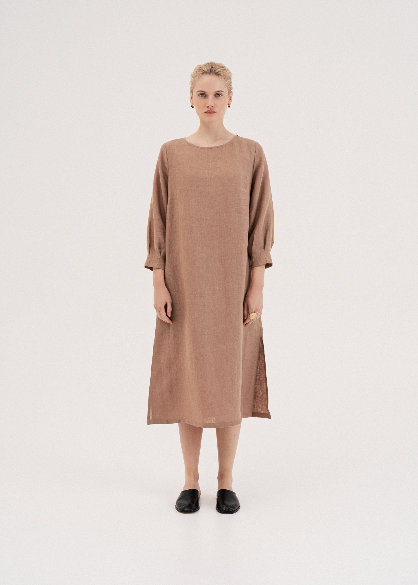 AmourLinen Linen dress Amalia long-length linen dress Amalia long-length linen dress