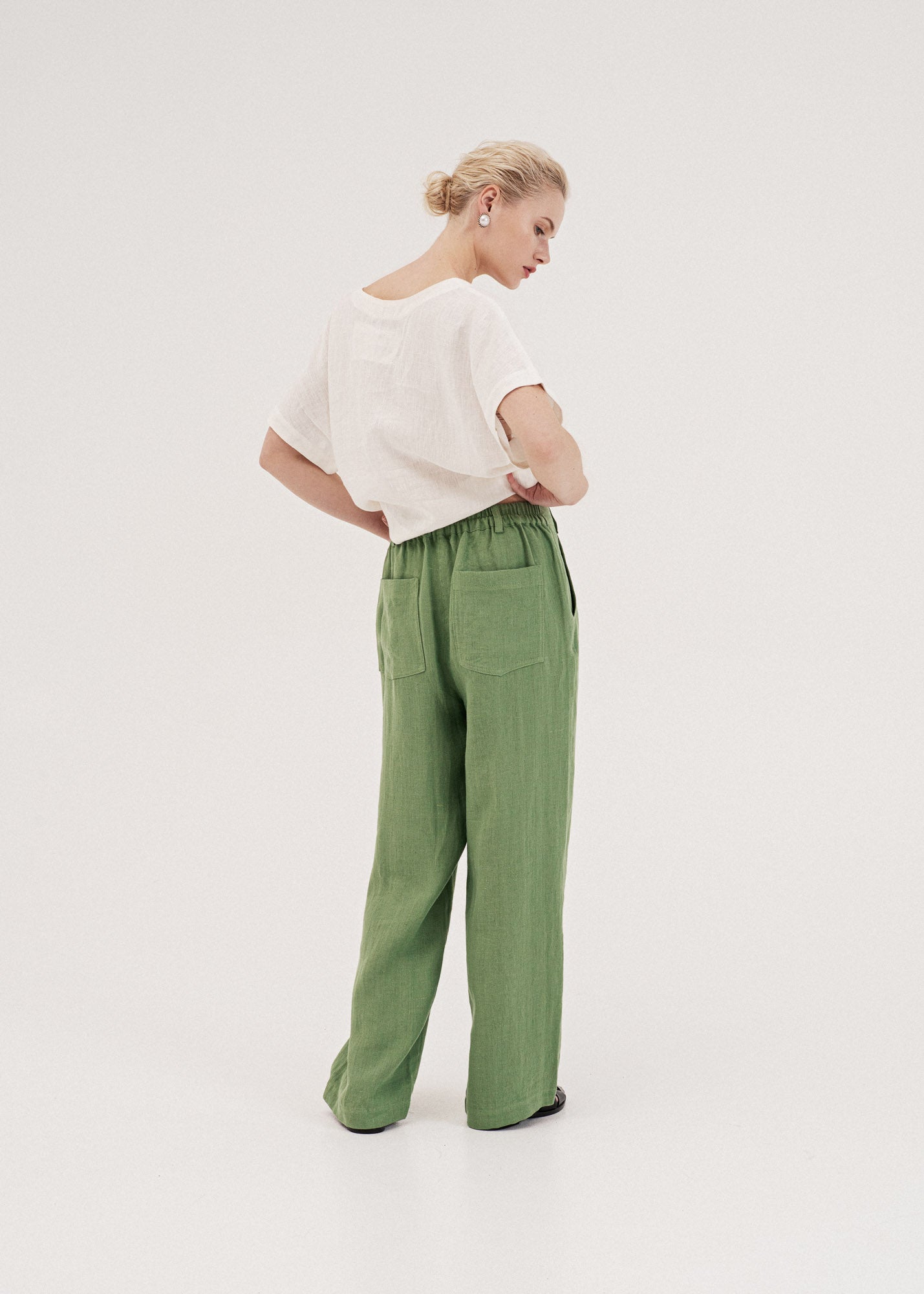 AmourLinen Linen dress Lily oversized linen top Lily oversized linen top