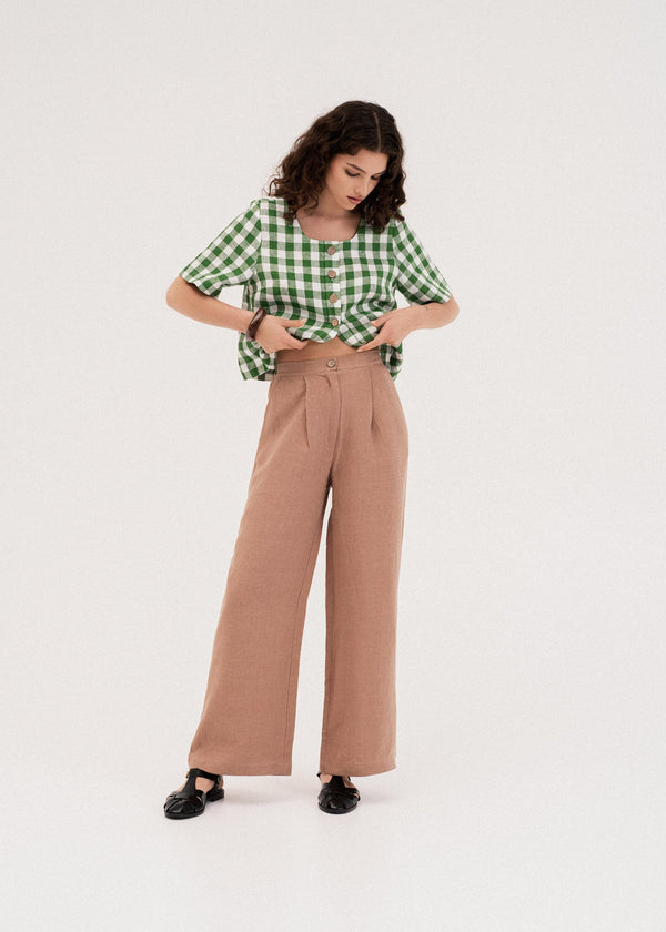 Lydia Klassieke Wijde Broek