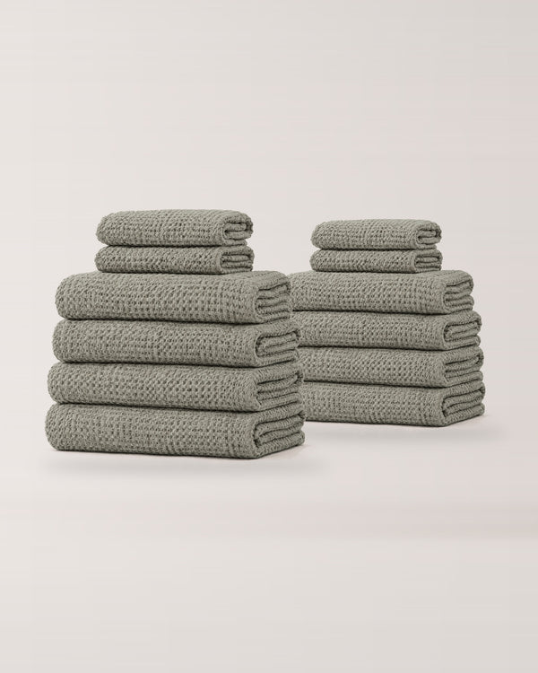 Waffle Towel Luxe Pack