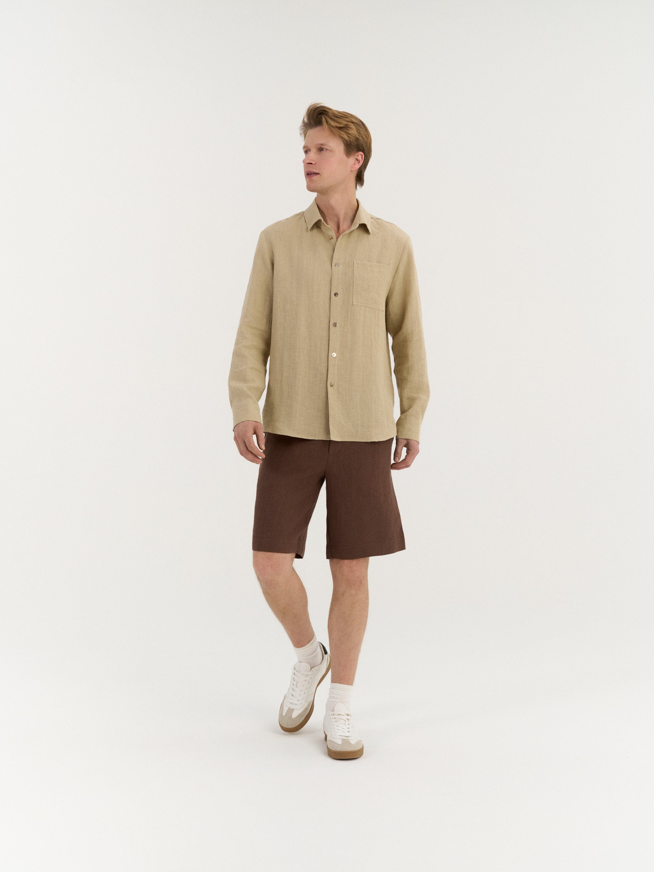 Marco Pleated Shorts