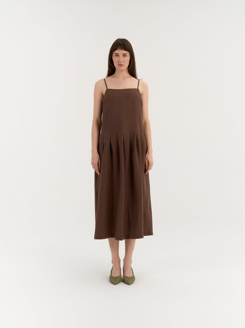  Sarah Geplooide Jurk