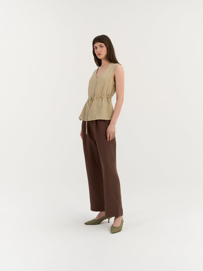 Odette Trekkoord Top