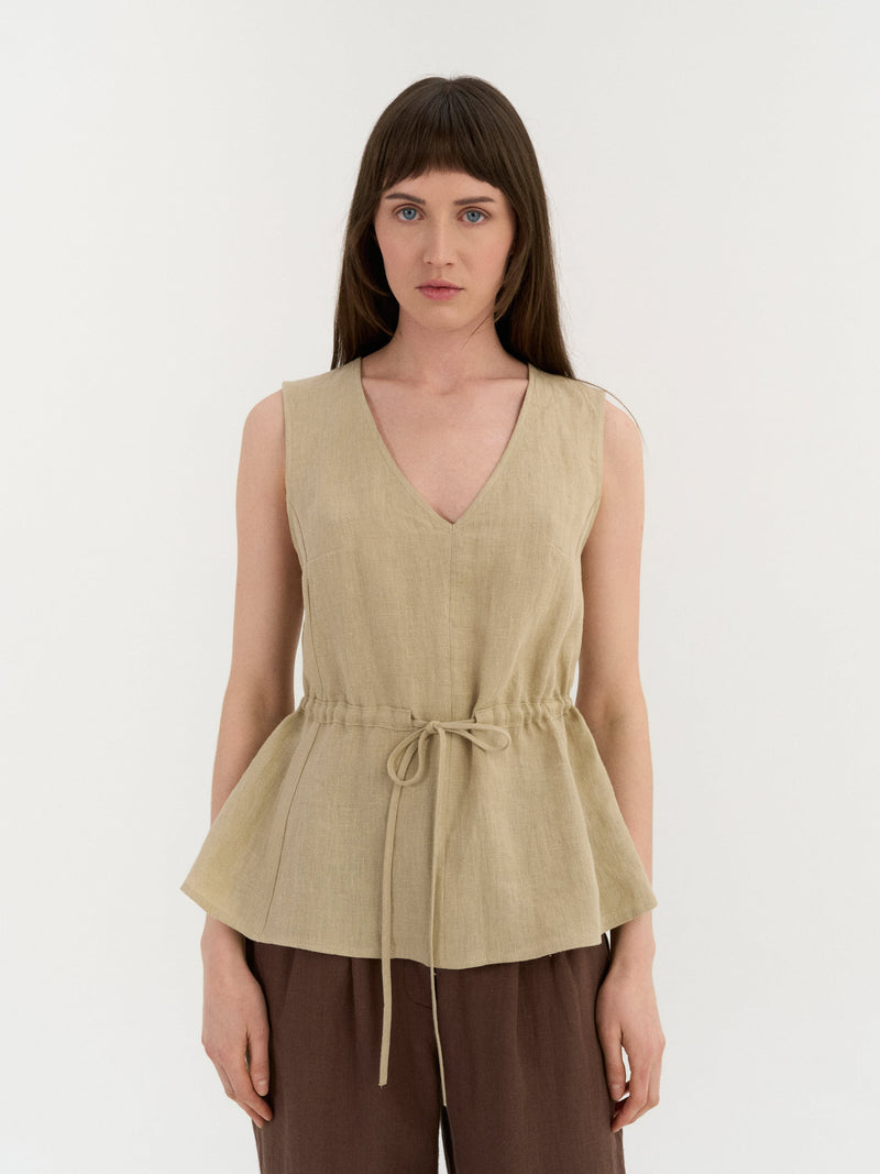 Odette Trekkoord Top