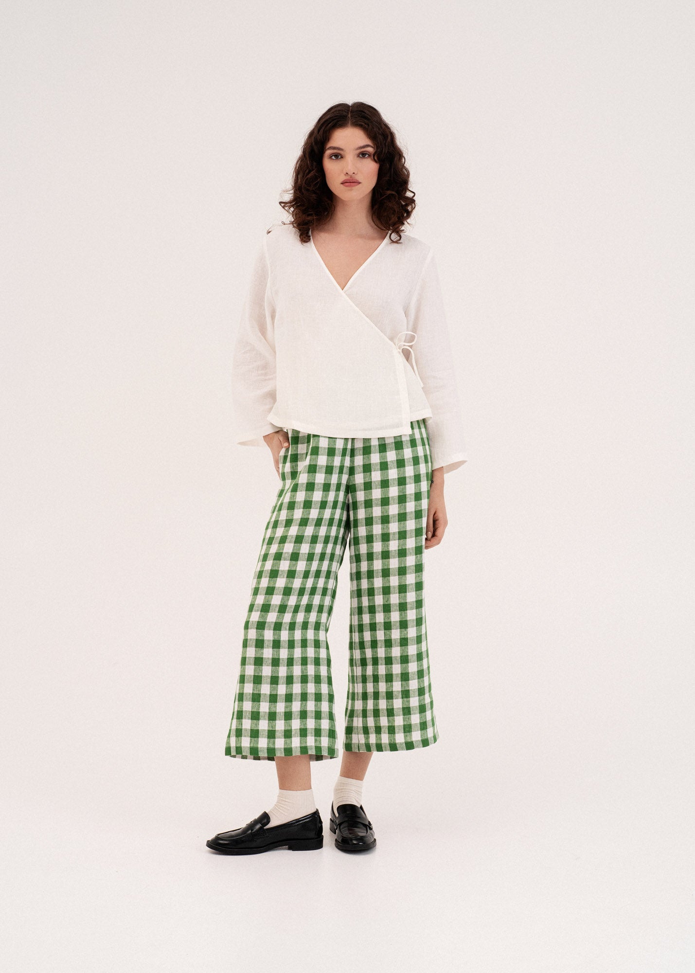 AmourLinen Linen pants Linen pants Tokyo Linen Pants For Women | AmourLinen | Wide Linen Pants