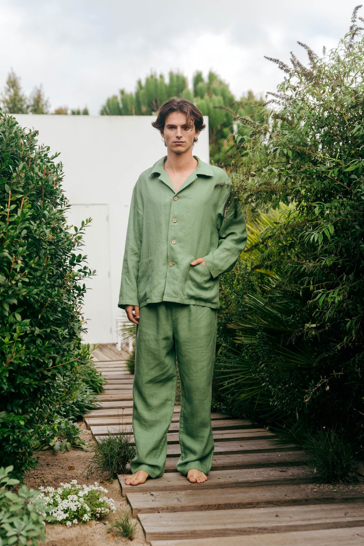 Linnen loungewear set OLIVER | ARCHIEFUITVERKOOP