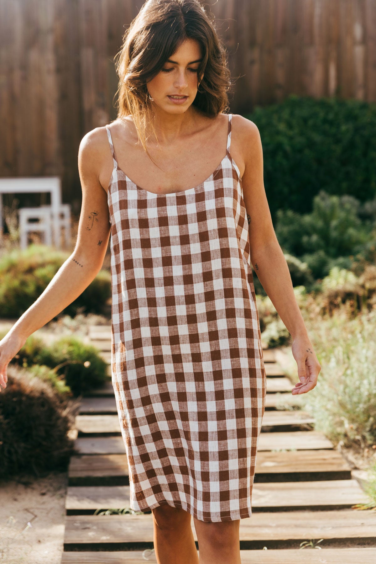 AmourLinen Linen Loungewear Night gown Dreamy Linen Night Dress  | AmourLinen | Linen Gown