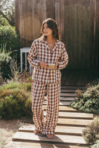 Mocha Gingham