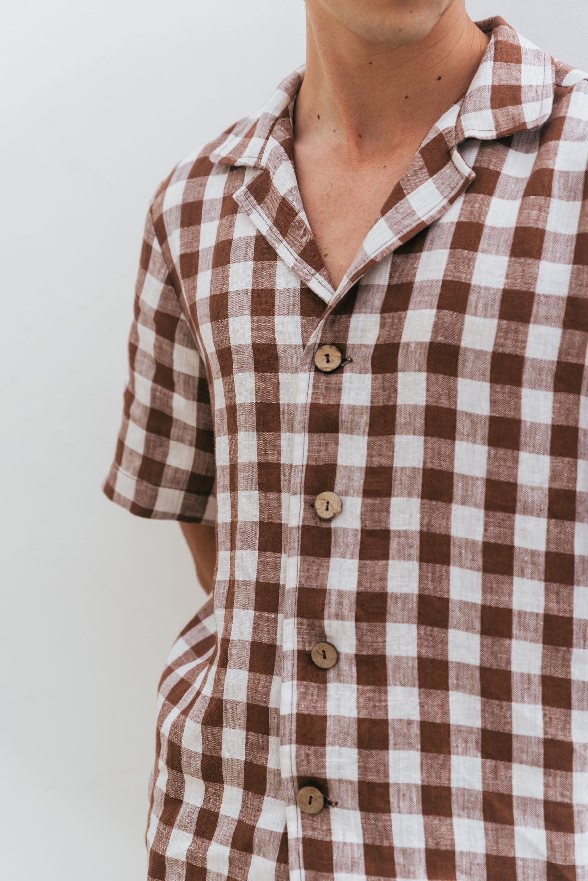 Linnen loungewear shorts set ASPEN | ARCHIEFUITVERKOOP