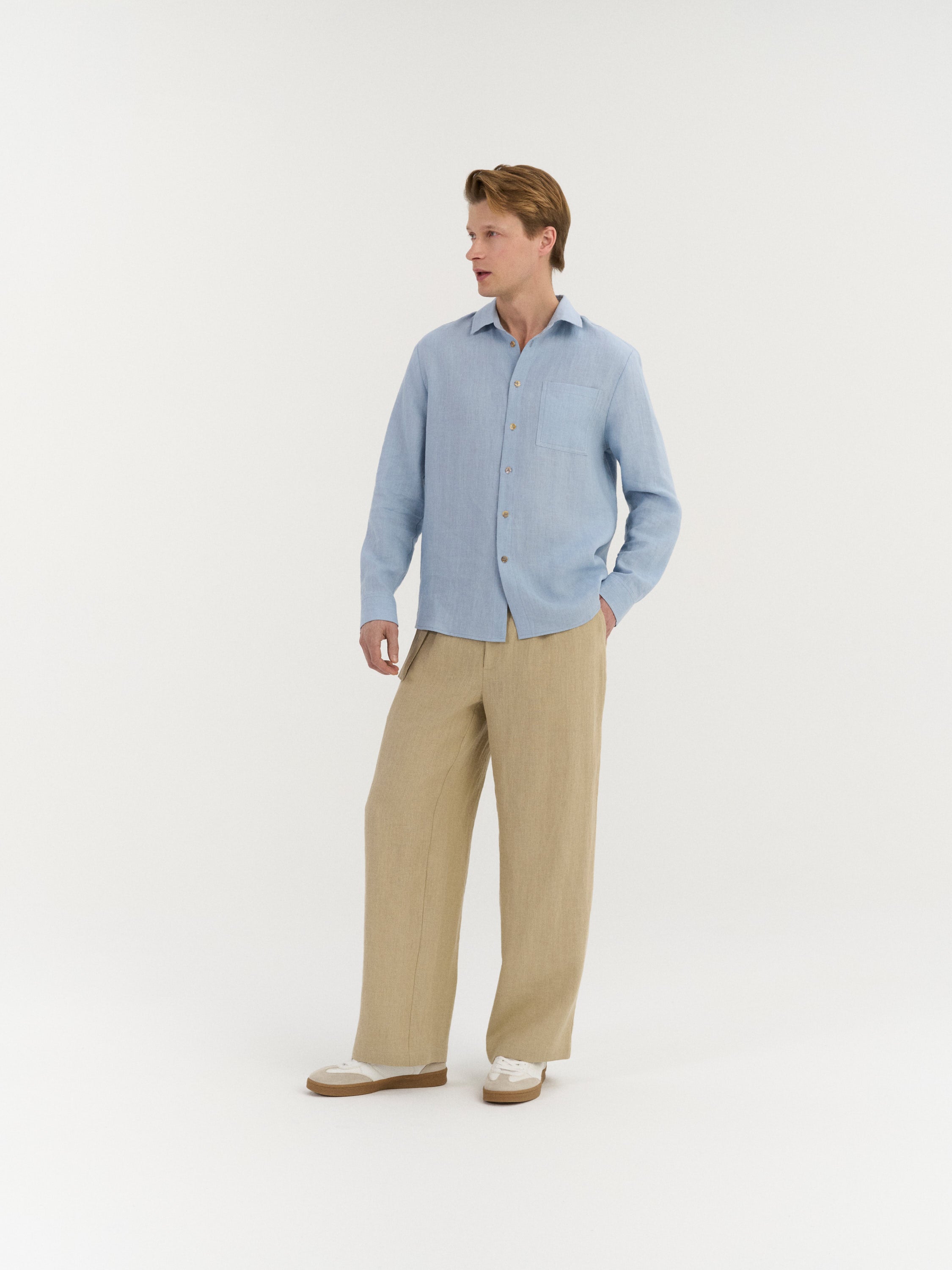 Enzo Pleated Pants