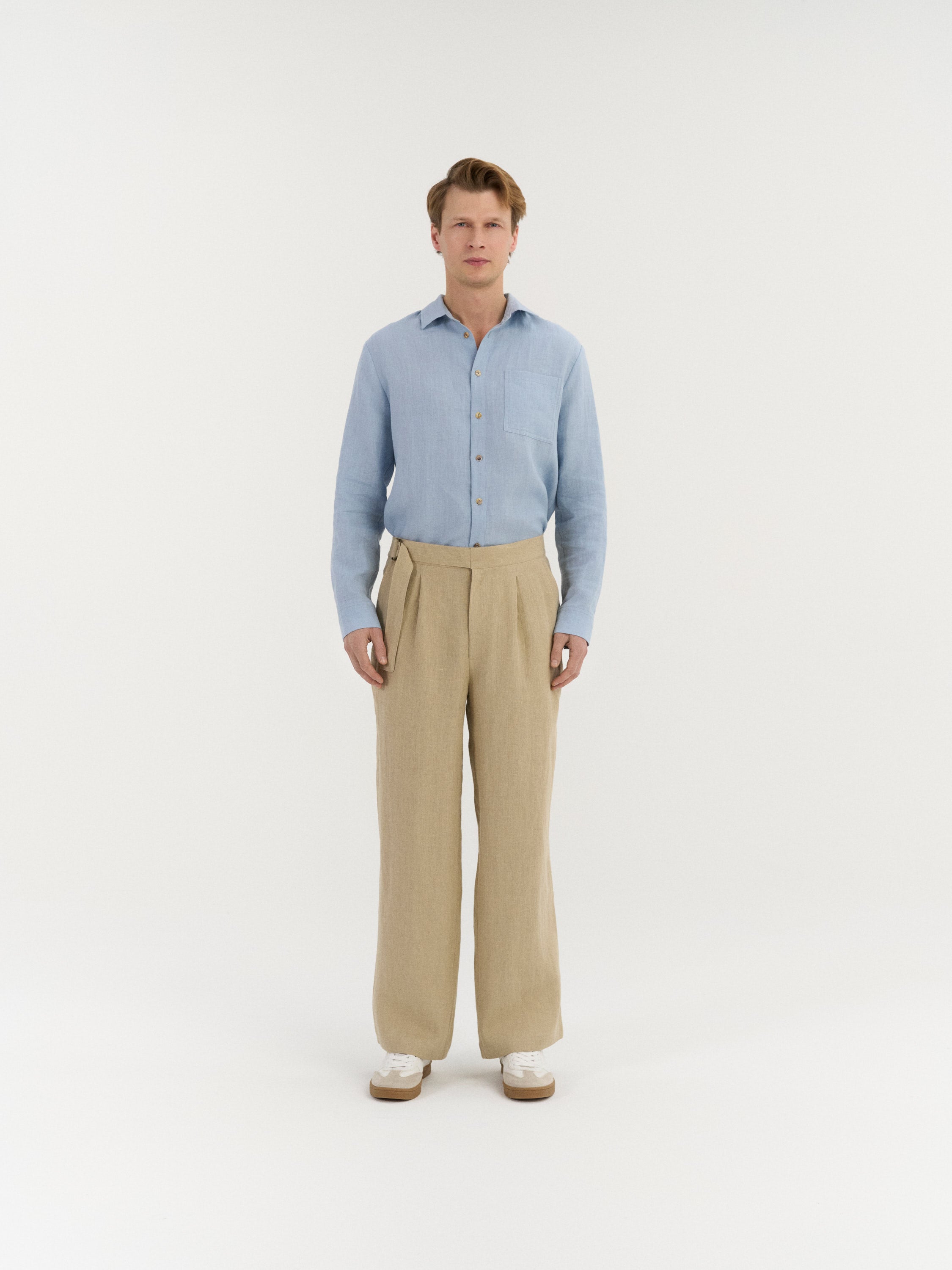 Enzo Pleated Pants
