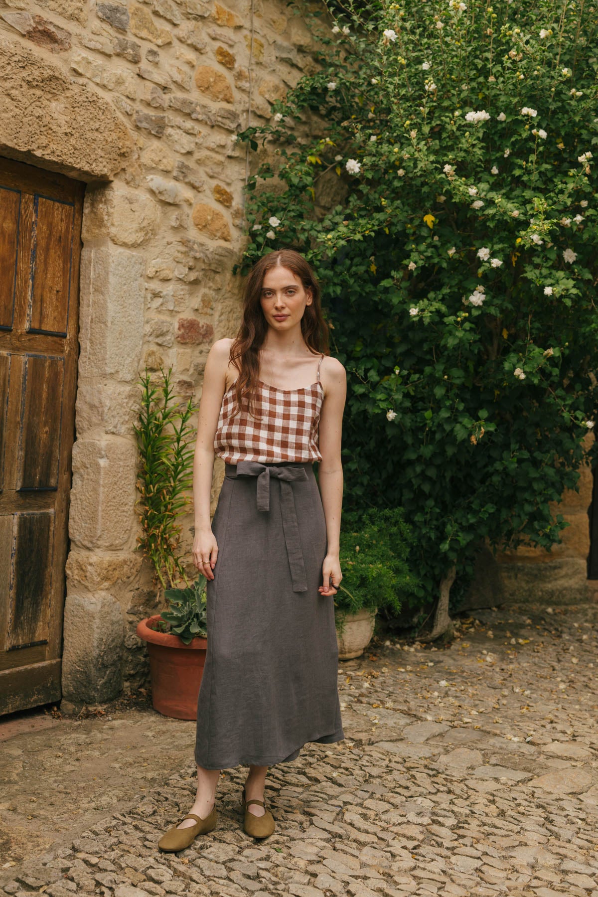 Iris Wrap Skirt
