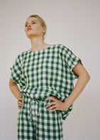 Groen Vichy-ruitje
