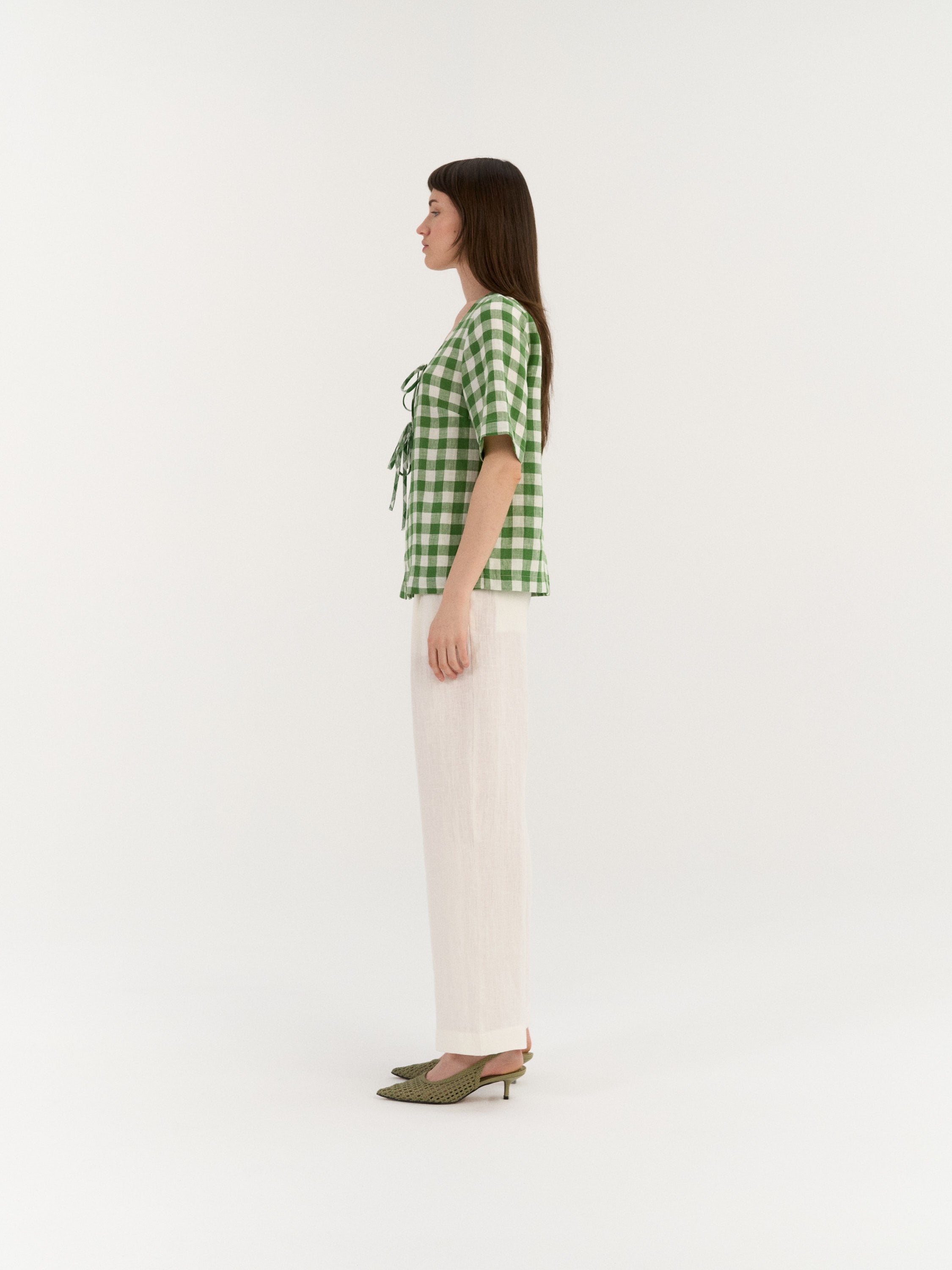 Vivien Tie Front Top