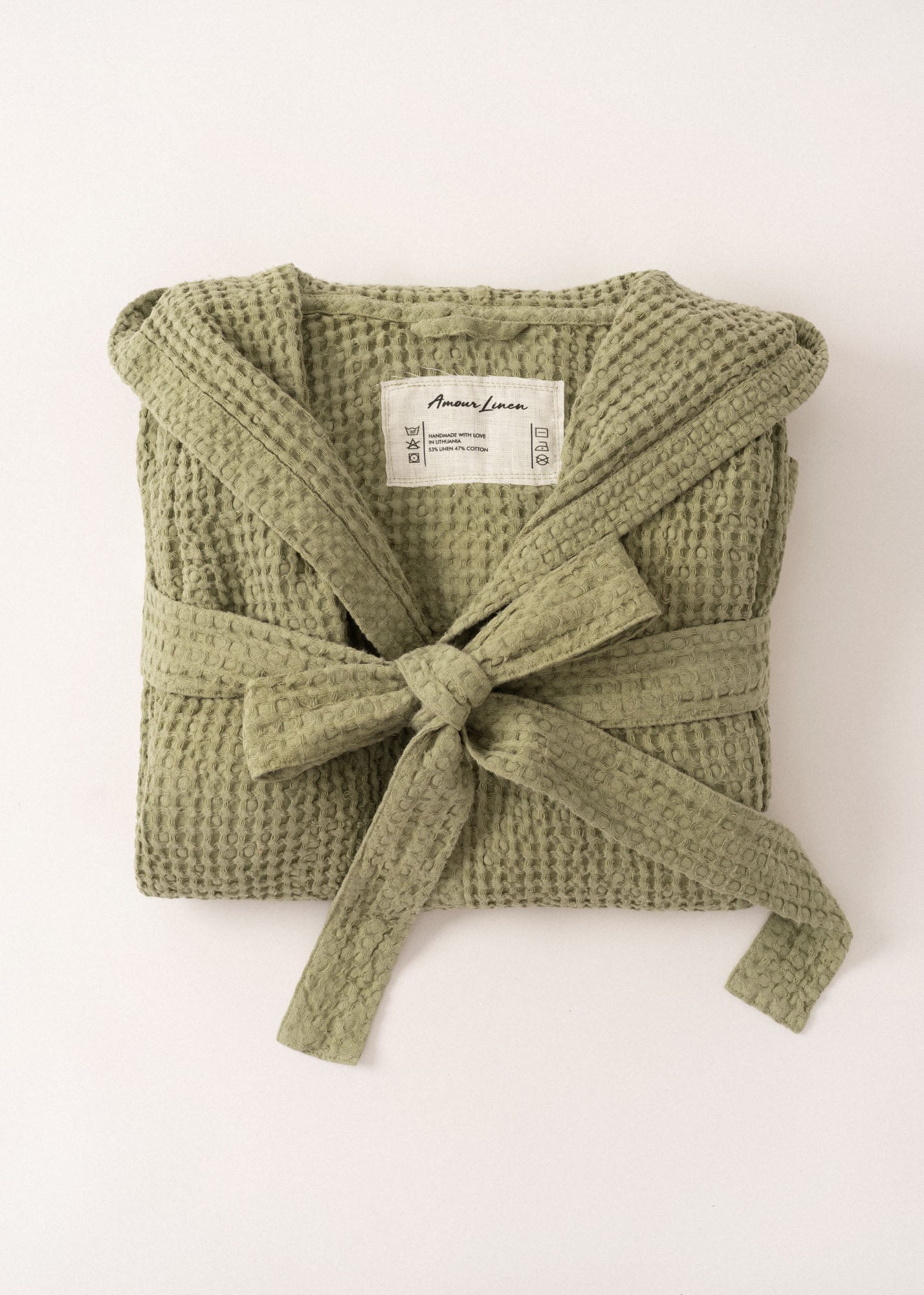 Damesbadjas met wafelstructuur