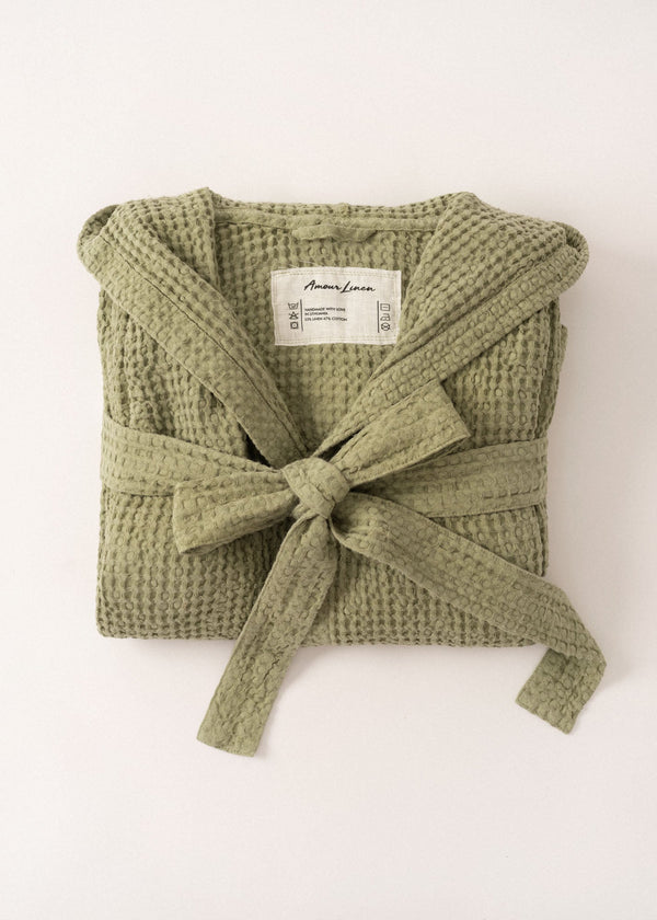 Women’s Waffle Bathrobe