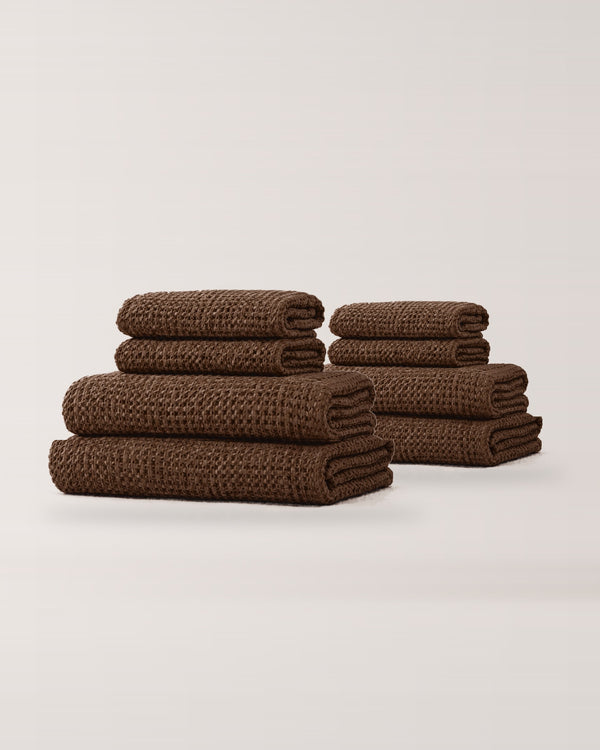 Waffle Towel Family Pack