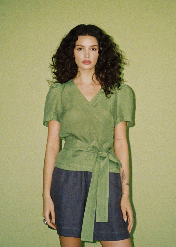 Elisa Wrap Top